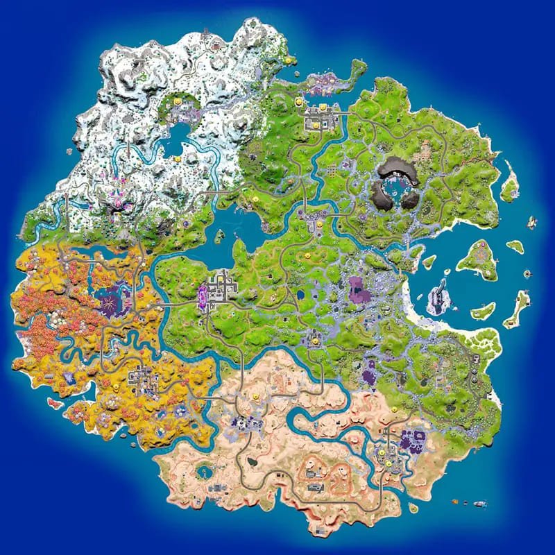 Fortnite-Saisonkarten — Aus welcher Season stammt diese Karte?