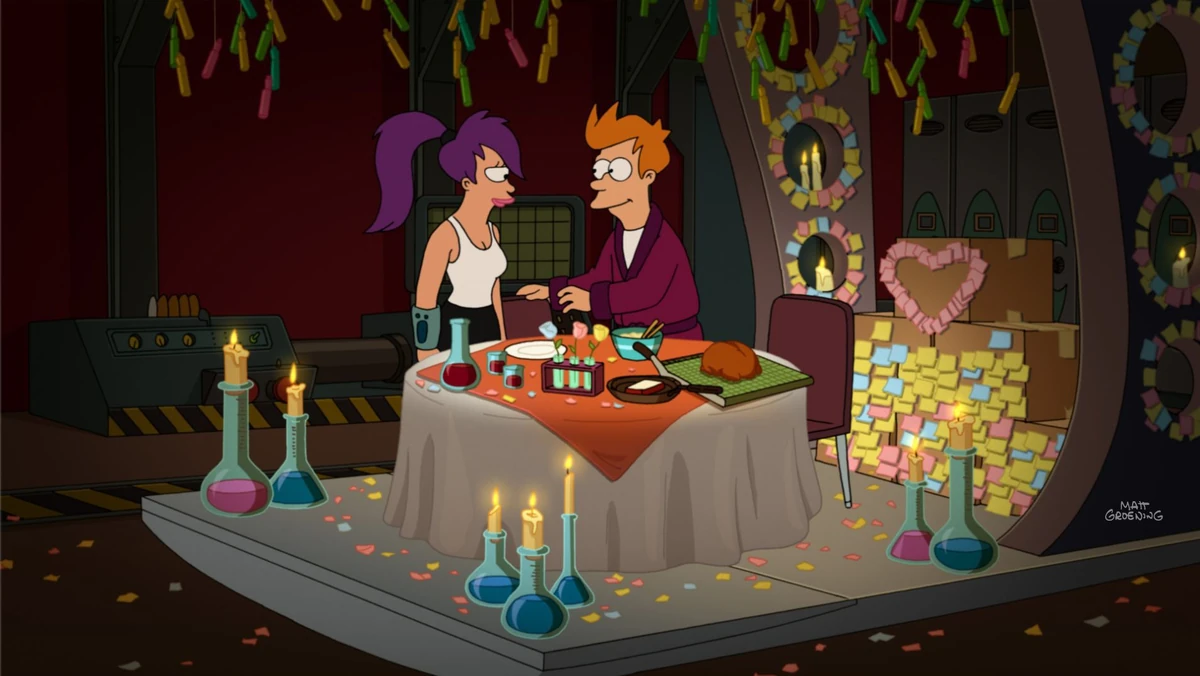 Futurama: Wahrheit oder Fiktion? — Stimmt es, dass Fry und Leela in Echtzeit heirateten, nicht in einer alternativen Realität?