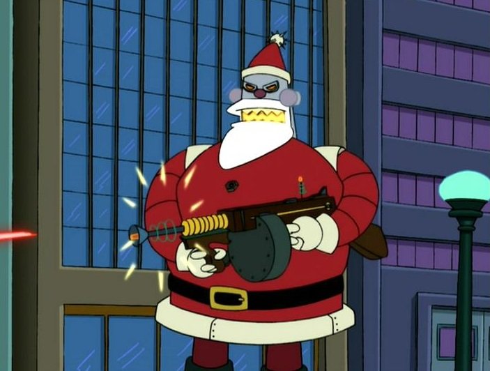 Futurama: Wahrheit oder Fiktion? — Stimmt es, dass Robot Santa auf dem Jupiter stationiert ist?