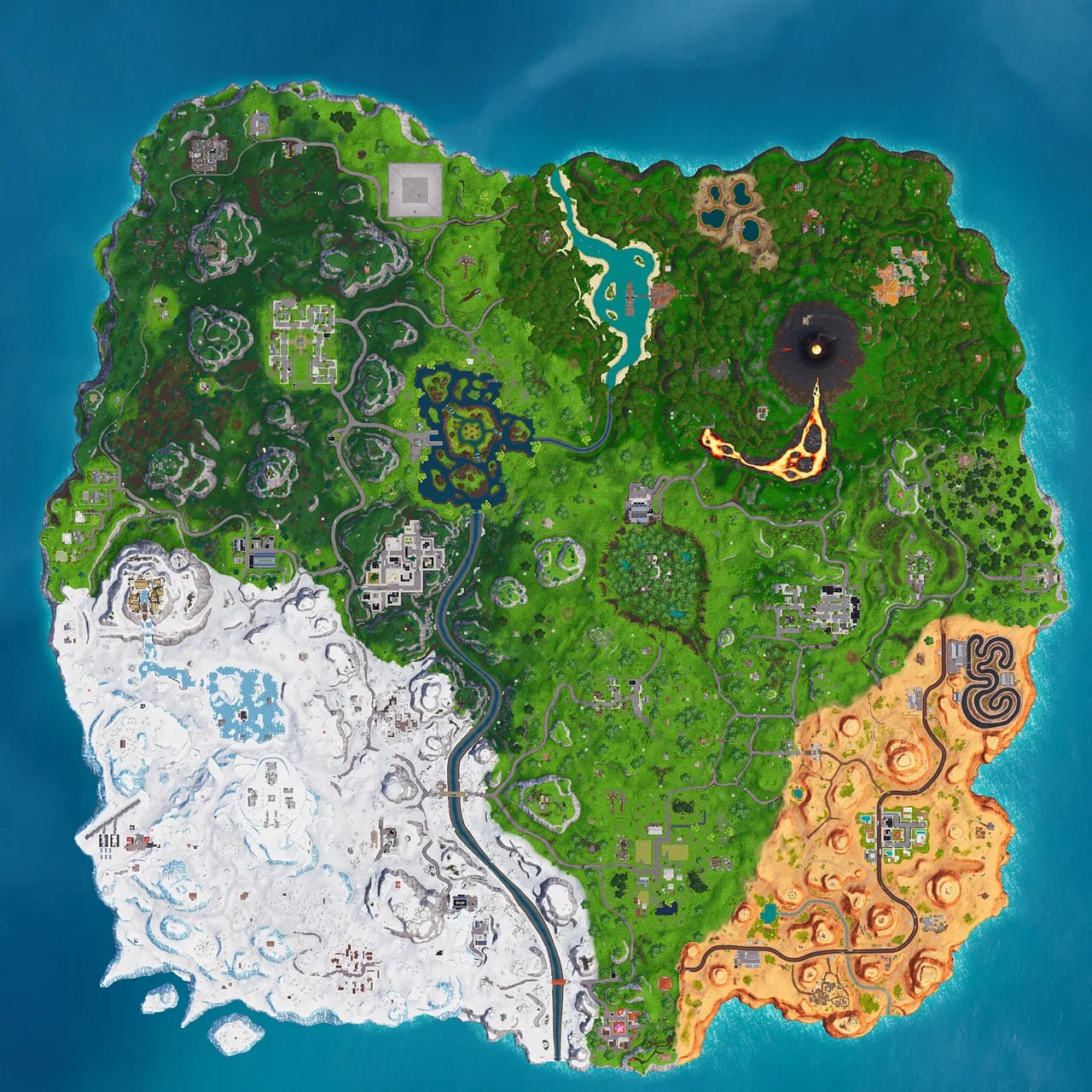 Fortnite-Saisonkarten — Aus welcher Season stammt diese Karte?