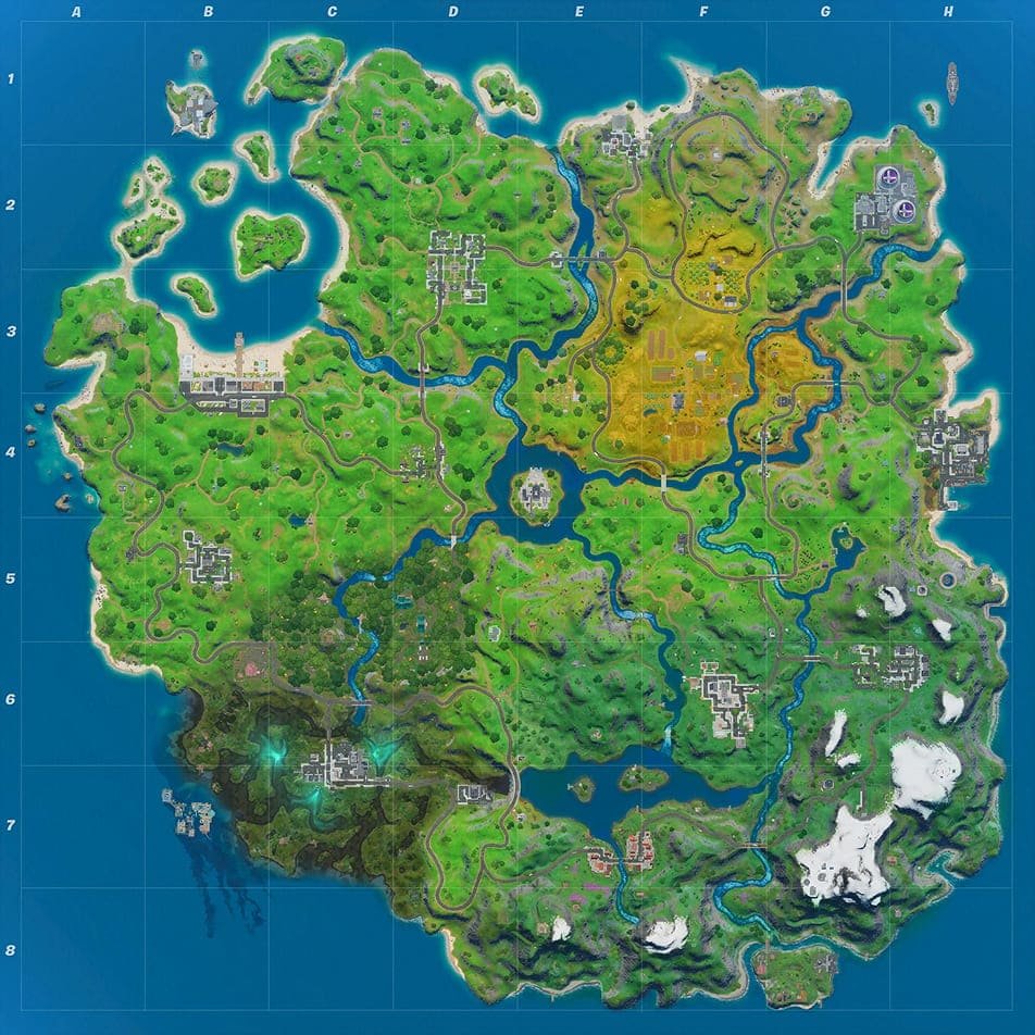 Fortnite-Saisonkarten — Aus welcher Season stammt diese Karte?