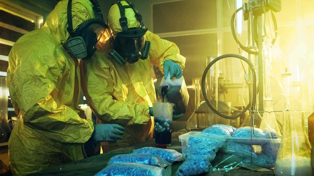 Bręstantis blogis: Serialo testas — Ar tiesa, kad pirmoji meto partija buvo vadinama 'Blue Meth'?