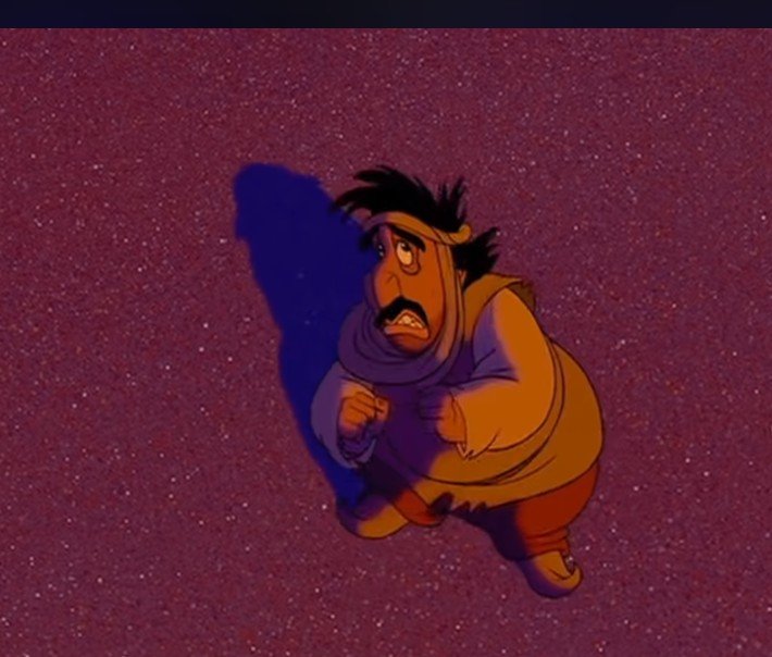 Personaggi secondari di “Aladdin” — Chi è raffigurato nella foto?