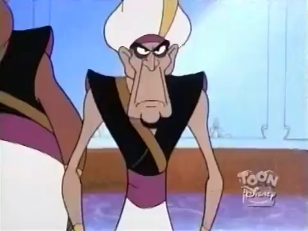 Personaggi secondari di “Aladdin” — Chi è raffigurato nella foto?