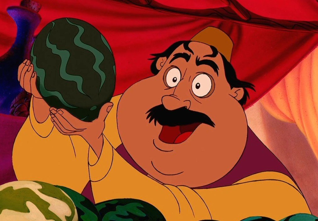 Personaggi secondari di “Aladdin” — Chi è raffigurato nella foto?