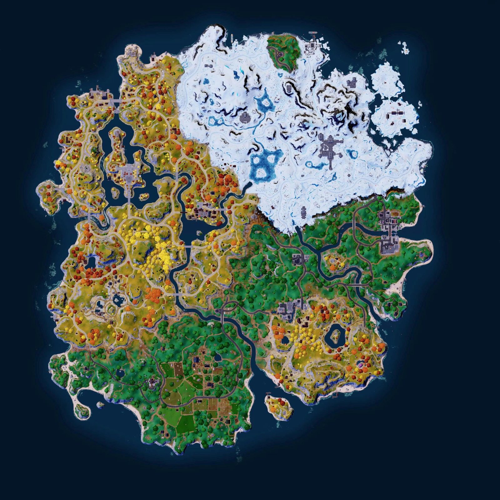 Fortnite-Saisonkarten — Aus welcher Season stammt diese Karte?