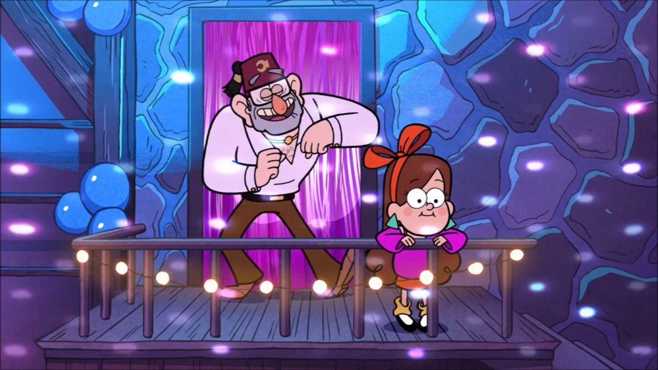 Gravity Falls: Encuentra la verdad — Mabel organizó un concurso de baile entre criaturas místicas.