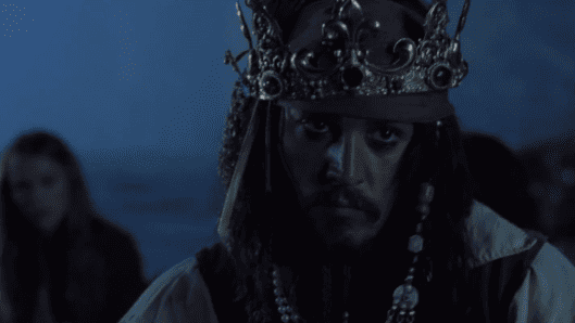 Pirates of the Caribbean — What does Jack Sparrow do at the end of the film to reclaim the Black Pearl?