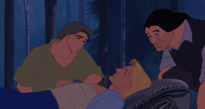 Pocahontas — ¿Cómo termina la película para John Smith?