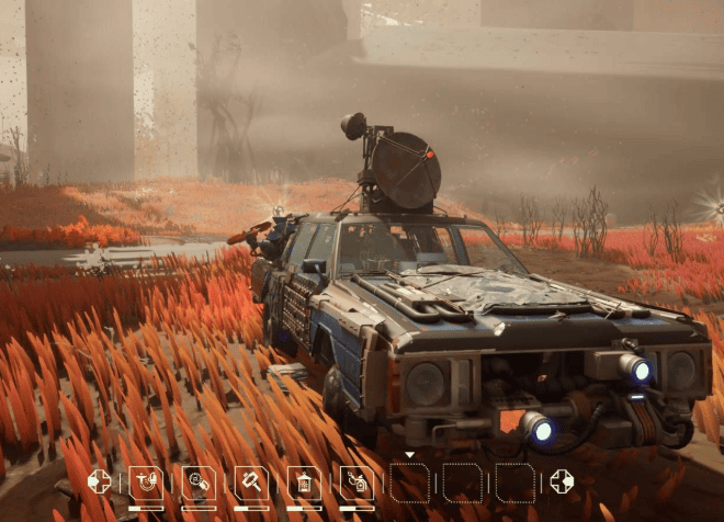 Pacific Drive: Test zur Handlung — Welche Rolle spielt die Garage in Pacific Drive?