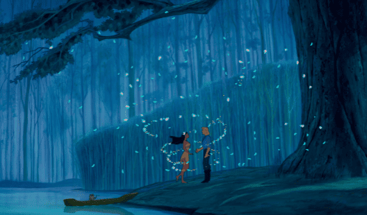 Pocahontas — ¿Qué le dice la Abuela Sauce a Pocahontas que escuche?
