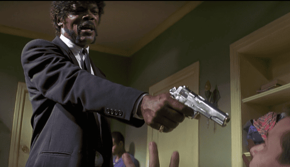 Pulp Fiction: Movie Quiz — Which biblical quote does Jules Winnfield recite before performing his 'duties'?