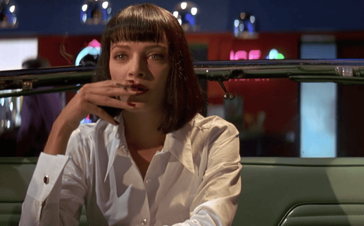 Pulp Fiction: Movie Quiz — Why does Vincent Vega accompany Mia Wallace for the evening?