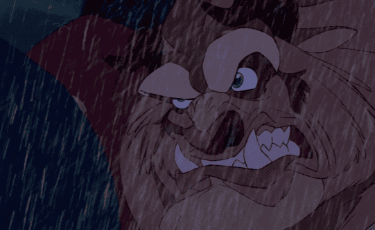 La Bella y la Bestia — ¿Quién cae del tejado del castillo al final?