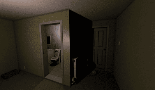 Guess the Ghost in Phasmophobia — You saw the ghost—it was very slow but accelerated when it saw you. Items move in different parts of the house.