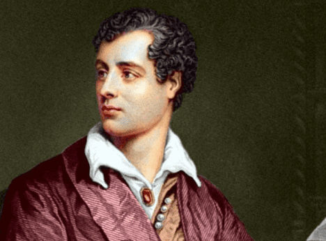 Figura histórica pelo retrato — Poeta romântico inglês.