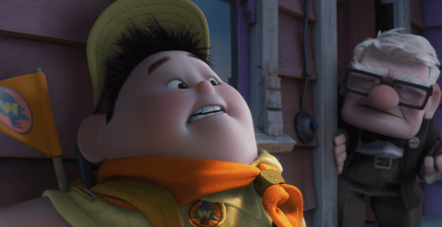 Up Quiz — How did Russell end up in the house?
