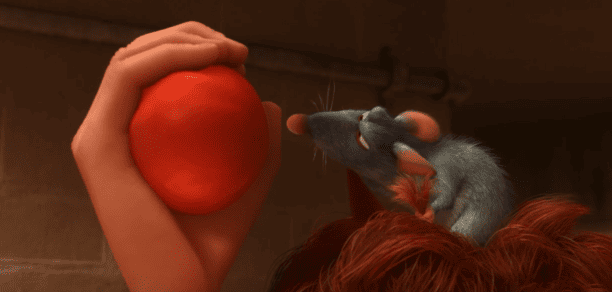 Ratatouille: a história de Remy — Como Remy controla Linguini enquanto cozinha pratos no restaurante?