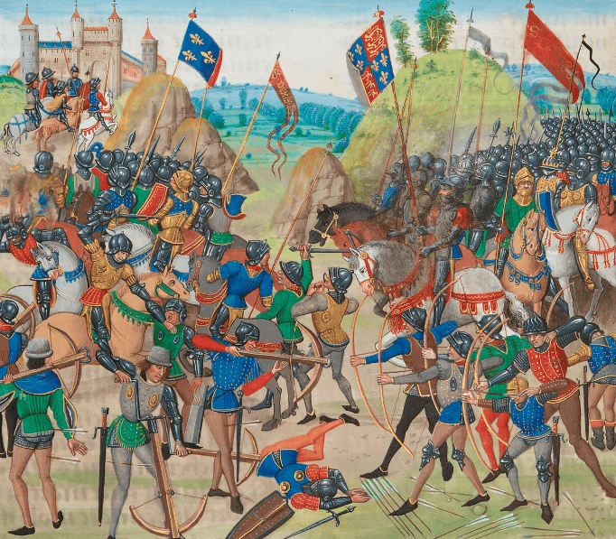 Batalha histórica pela pintura — Qual batalha está representada na foto?