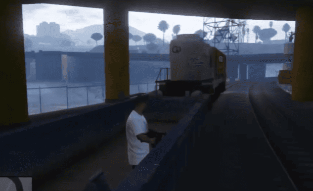 GTA V: fact or fiction? — Is it true that it's impossible to stop a train in the game?