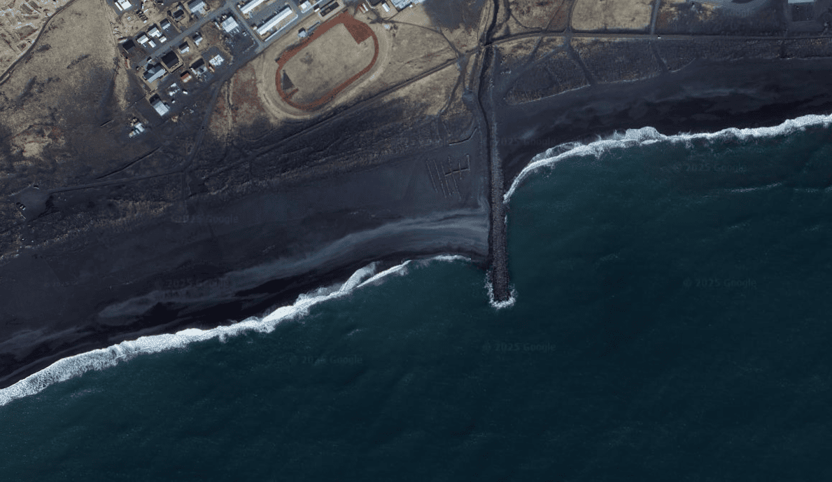 Vista do espaço: adivinhe a localização — Onde fica esta praia?