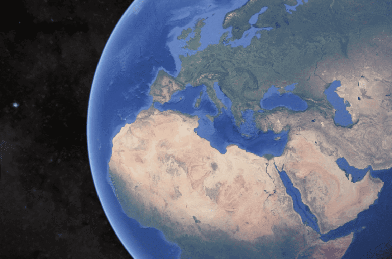 View from space: guess the location