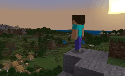 The world of Minecraft