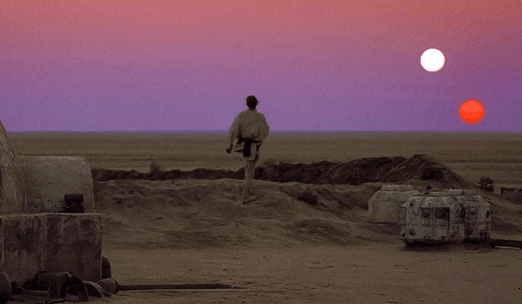 Where was this movie filmed? — In which country were the scenes on the planet Tatooine filmed?