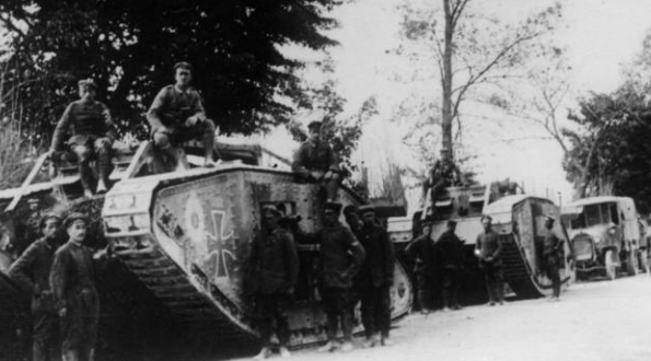 Історія Першої світової війни — Битва в 1914 року зупинила наступ Німеччини на Париж